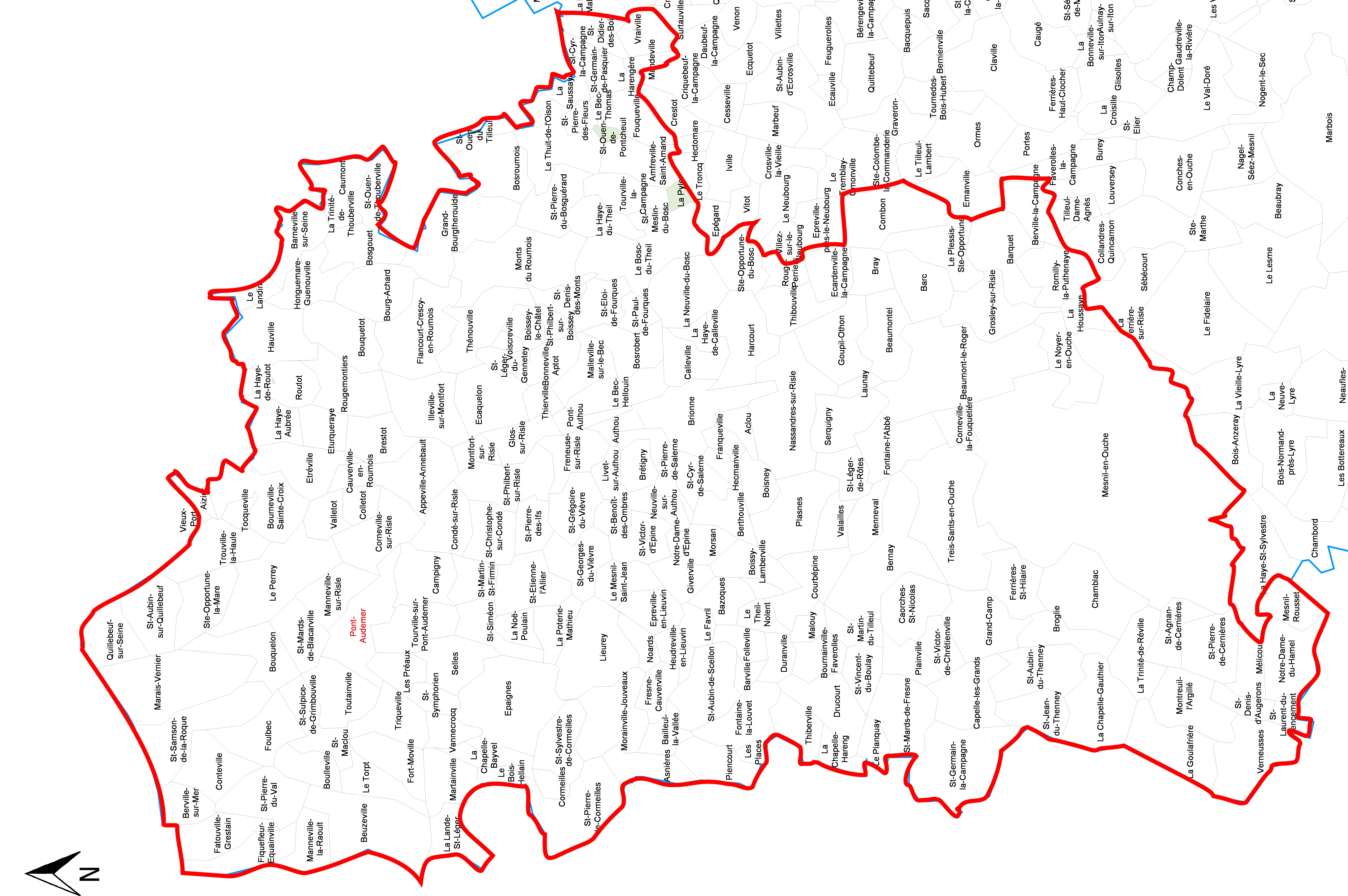 Cartes territoriale du DAC